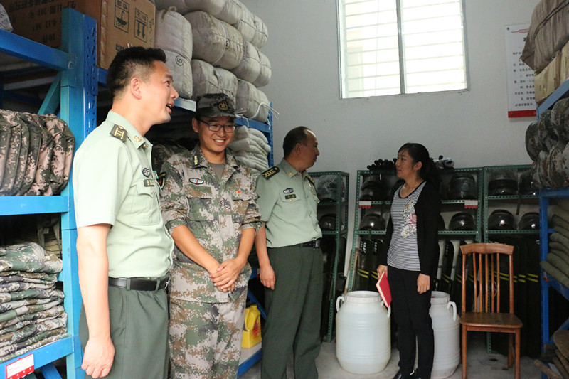 2检查民兵应急物资管理使用情况_副本