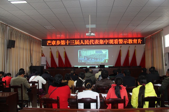 1芒章乡开展人大代表活动