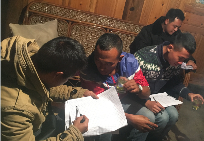 2盏西镇星夜兼程打好农业普查攻坚战