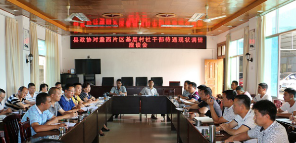 县政协主席杨荣凡到盏西片区调研基层村社干部待遇现状1_看图王