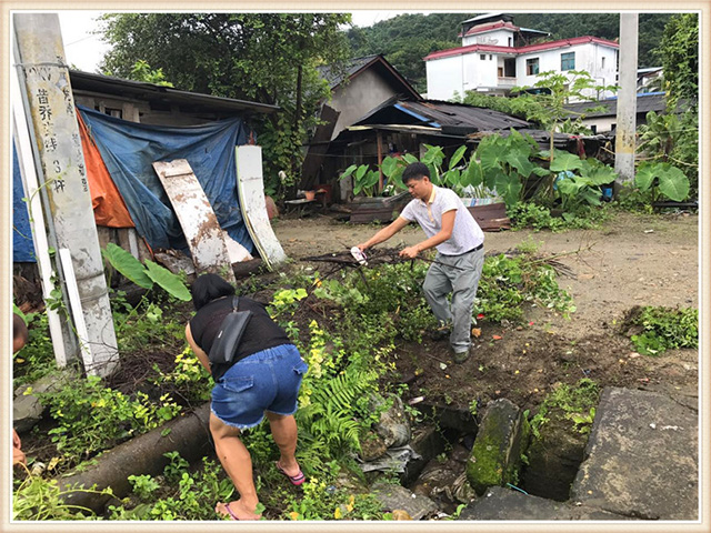 那邦镇开展提升人居环境 预防疟疾登革热卫生大整治活动1