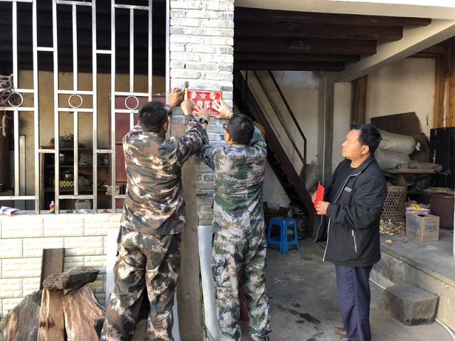 盈江县人武部组织参军人员军属慰问活动2