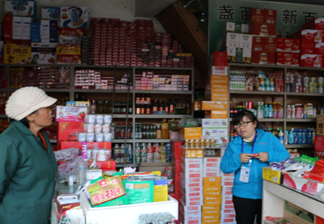 盏西镇加强监管 护航春节食药安全1