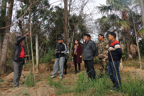 州县老干局领导及省老年报记者到昔马镇调研老干工作