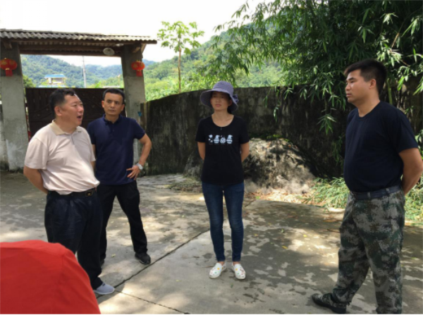 德宏州“绿盾2018”自然保护区监督检查专项行动督查组到盈江县开展督查