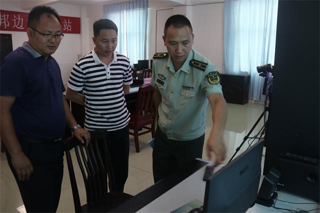 强化服务意识 创新通关新模式——那邦镇政府与那邦边检站举行蔬菜绿色通道签署仪式1