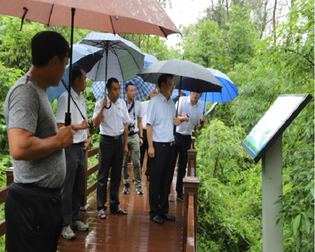 国家林业和草原局专家组评审验收云南盈江国家湿地公园3