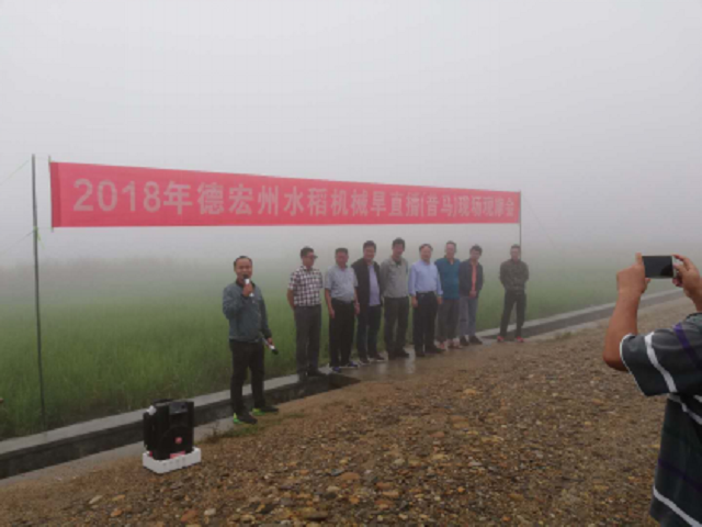 全州水稻生产全程机械化现场观摩会在昔马召开1