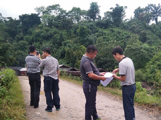 盈江县那邦镇，县市管局携手共同推进那邦镇河湖长制工作2