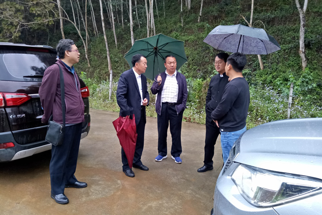 石林县教育局到盈江指导研学旅行工作